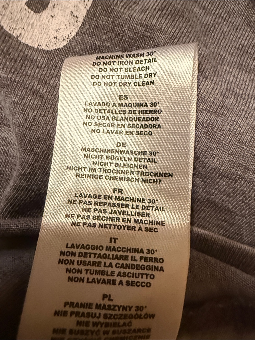 Bob Marley '79 Graphic Tee in Faded Gray Size XXL - Picture 8 of 8